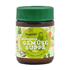 Gemüsesuppe klar, bio, 120g